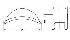 Uchwyt Ścienny na Wąż - ze Stali Nierdzewnej/Ocynkowanej - KARASTO