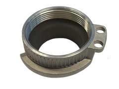 Złącze TW - EUROZŁĄCZE - Część VK - z Gwintem Wewnętrznym BSPP - SS Powlekane PFA - Przewodzące - PTFE - EN 14420-6