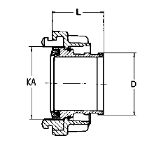 Złącze STORZ - Złacze Strażackie - Złącze Tłoczne - z Króćcem do Węża - ze Stali Szlachetnej