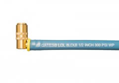 Wąż do Form Wtryskowych - GATES LOCK-ON PLUS - do Użytku Bez Opasek - do Wody, Oleju, Glikolu - Różne Kolory