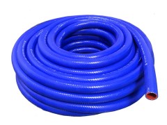 Wąż Silikonowy do Chłodnic - z Oplotem - Samogasnący - Tłoczny - SAE - UL 94 - MCC