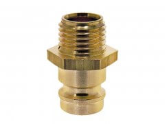 Wtyk z Gwintem Zewnętrznym i Zaworem Odcinającym - Rozmiar 13 - DN 9 - Typ ESH NAAB - Odpowiednik HASCO Z 8