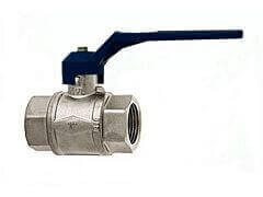 Zawór Kulowy - Typ 59 - z Gwintami Wewnętrznymi - z Mosiądzu Niklowanego - KARASTO