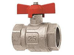 Zawór Kulowy - GW/GW - z Mosiądzu Niklowanego - KARASTO