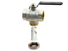 Zawór Kulowy z Wbudowanym Filtrem - Mufowy - Typ 140 - Produkt Włoski