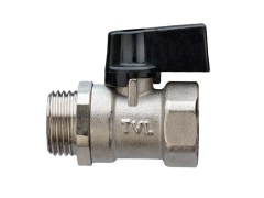 Zawór Kulowy Mini - Gwinty Zewnętrzny i Wewnętrzny - seria MINI-SFER - Art. 3841 - Produkt Włoski