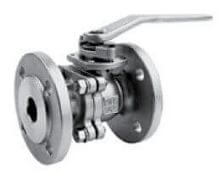 Zawór Kulowy - 2 Częściowy - Kołnierzowy - Stal Szlachetna