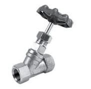 Zawór Grzybkowy Skośny - Gwint Wewnętrzny - Stal Szlachetna