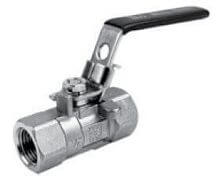 Zawór Kulowy - 1 - Częściowy - Gwint Wewn. - Redukcja Przelotu - Stal Szlachetna