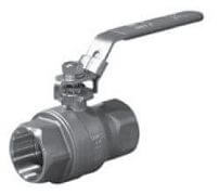 Zawór Kulowy - 2 Częściowy - Gwint Wewnętrzny - Pełny Przelot - Stal Szlachetna