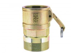 Złacze do Tynkowania - Część Żeńska - z Gwintem Zewnętrznym - Typ MAG -System 23,5 - Złącze "Camlock" do Betonu - LUDECKE