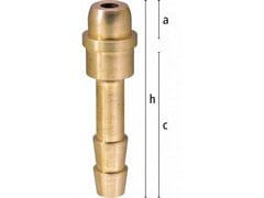 Króciec do Węża - ze Stożkiem Zewnętrznym - pod Nakrętkę - Typ ST M - LUDECKE
