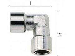 Kolanko z Gwintami Wewnętrznymi - Typ VL - LUDECKE