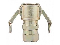 Złącze do Tynkowania - Część Żeńska - z Gwintem Wewnętrznym - Typ MIG - System 22 - Złącze "Camlock" do Betonu - LUDECKE