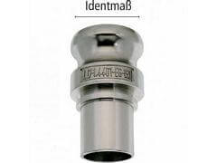 Złącze CAMLOCK - Typ EC (dawniej E) - Część Męska z Króćcem - pod Obejmę Skorupową - DIN EN 14 420-7 - LUDECKE