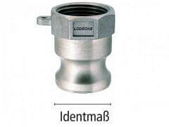 Złącze CAMLOCK - Typ AF (dawniej A) - Część Męska z Gwintem Wewnętrznym - DIN EN 14 420-7 - LUDECKE