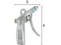 Pistolety z Przyłączem u Góry Rękojeści - z Kutego Aluminium - Typ APND-NA-MFD - LUDECKE