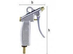 Pistolety z Przyłączem u Dołu Rękojeści - z Kutego Aluminium - Typ APN - LUDECKE