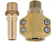 Złącze do Pary z Gwintem Zewnętrznym z MS58 / MS58 - Kompletne - Typ DA MS - LUDECKE