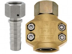 Złącze do Pary z Gwintem Wewnętrznym ze Stali Nierdzewnej / MS 58 - Kompletne - Typ DIK SS - LUDECKE