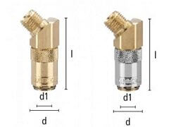 Szybkozłączka z Gwintem Zewnętrznym pod Kątem 45° - Zawór Odcinający - Rozmiar 19 - DN 13 - Typ ESHG A-45AB - Odpowiednik HASCO Z 8