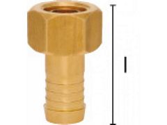 Króciec do Węża - ze Stożkiem DIN 3863 i Nakrętką - Proste - 45 i 90° - Typ ST MHL - LUDECKE