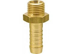 Króciec do Węża z Gwintem Zewnętrznym - ze Stożkiem DIN 3863 - Typ G THL - MS - LUDECKE