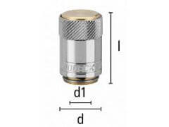 Szybkozłączka Zaślepiająca - Korek - Rozmiar 9,4mm - DN 6 - Typ ESDM-B - Odpowiednik DME 1/4" - LUDECKE