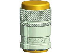 Szybkozłączka Zaślepiająca - Korek - Rozmiar 9,4mm - DN 6 - Typ ESDMF-B - Odpowiednik DME 1/4" - LUDECKE