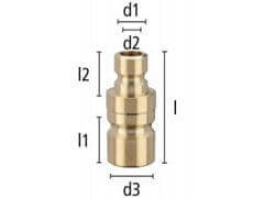 Adapter z Wtykiem DN 9 ESD na ESH-ESDM - LUDECKE