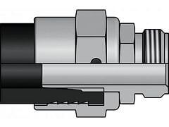 Króciec na Wąż z Gwintem Zewnętrznym Montowany bez Obejmy - DIN EN 14 424 - Typ G TQ - LUDECKE