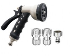 Zraszacz Ogrodowy - Pistolet Zraszający 7S ze Złączami GEKA