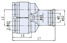 Złącze Wtykowe - Trójnik Y - Złącze Redukcyjne - RQSY